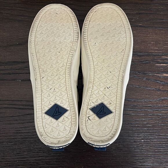 Sperry Crest Twin Gore Tie Dye Stripe Navy Slip-On Sneaker Women’s Size 6 New - Picture 5 of 7